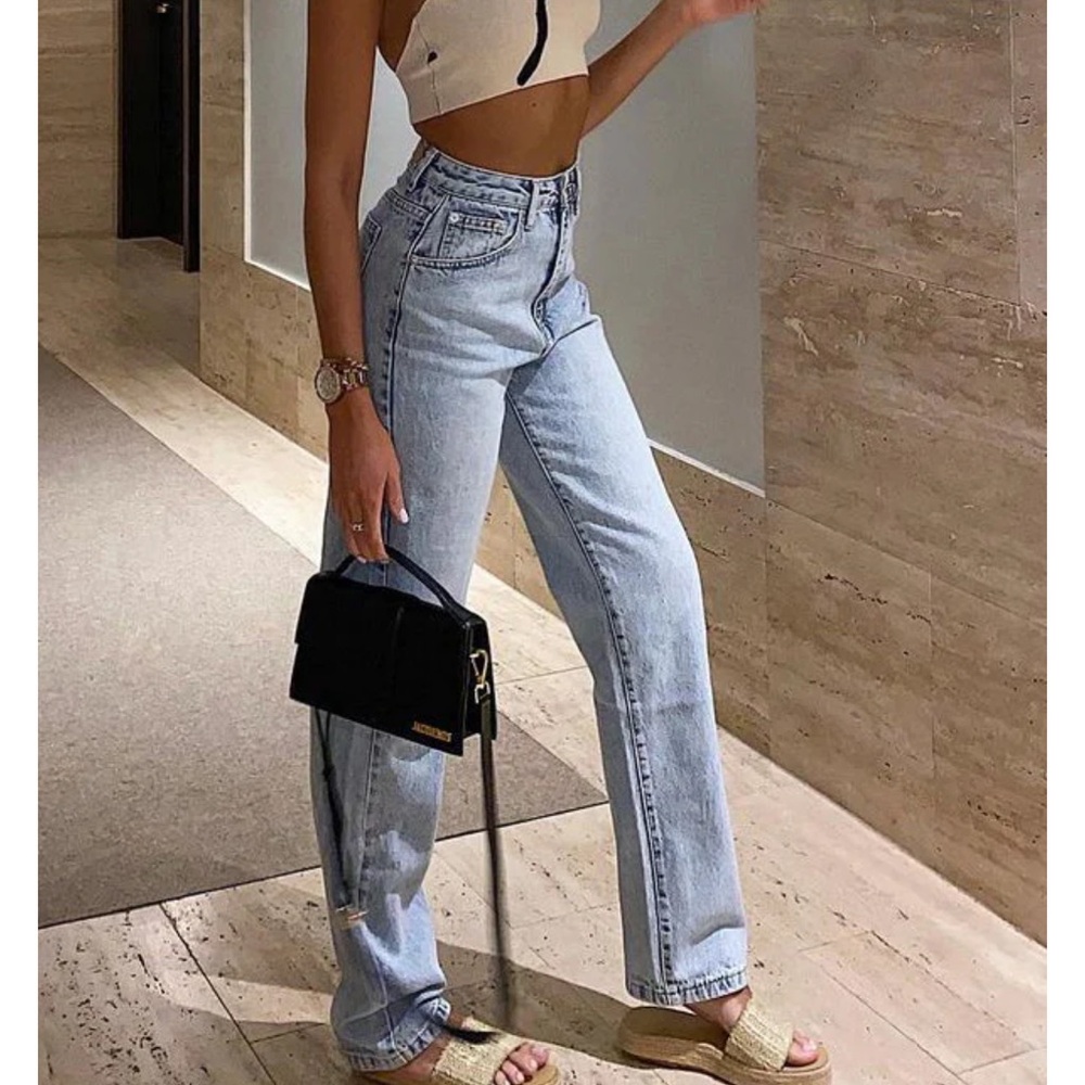 White Fox Boutique Who’s That Girl Straight Leg Jeans